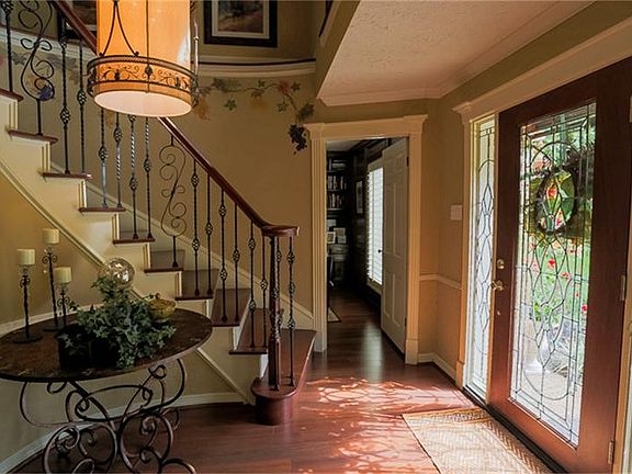 To the right of the entry is the owners retreat sitting area