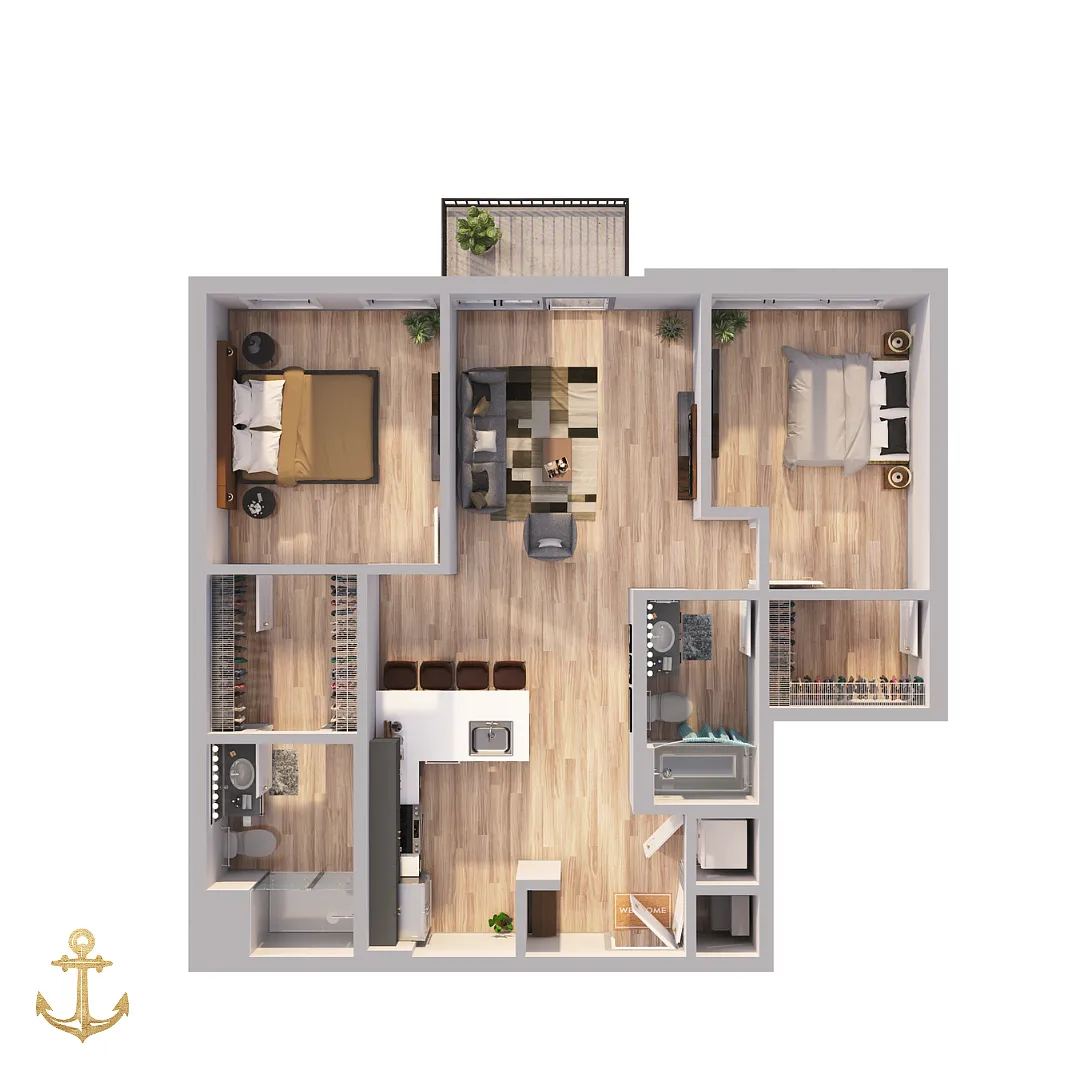 Floor plan B14