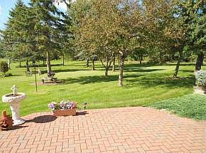 Paver Patio Private backyard