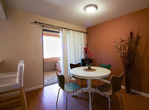 Dining room to Patio