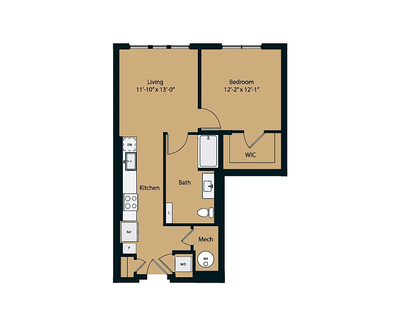 Floor plan E1-2