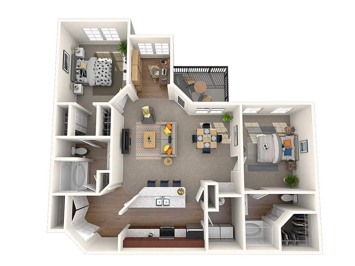 Floor plan Mirbeau