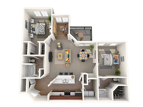 Floor plan Mirbeau
