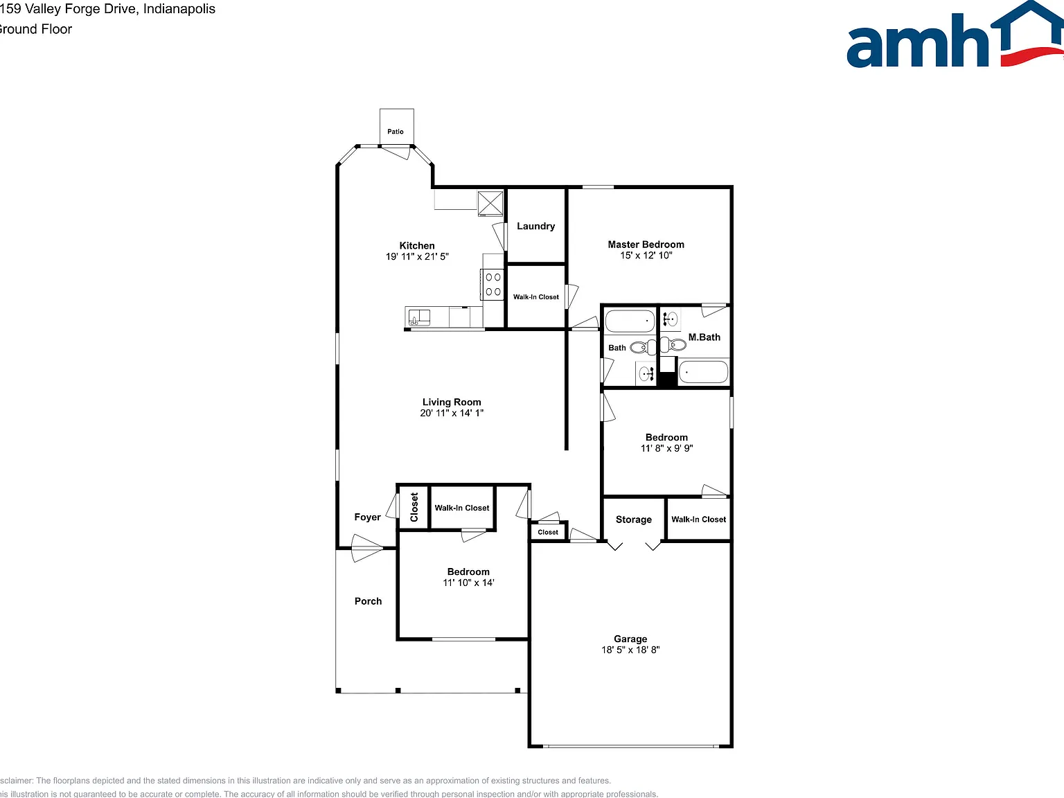 3 bed, 2.0 bath, 1446 sqft, $1,925 — Photo 2