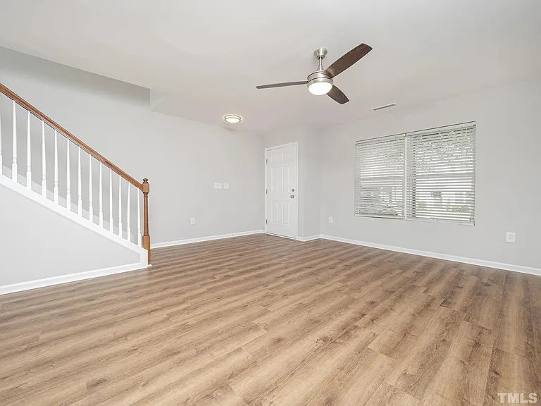 The view from your living room facing the front of the property.