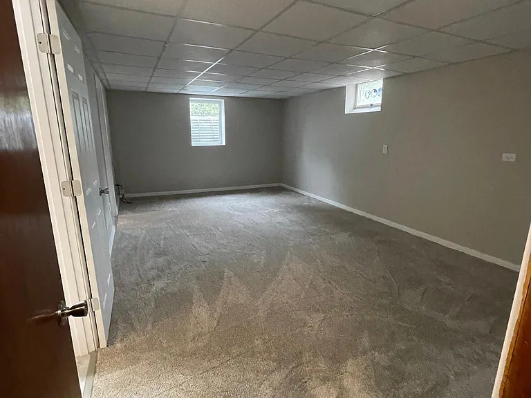 Newly finished lower level family room