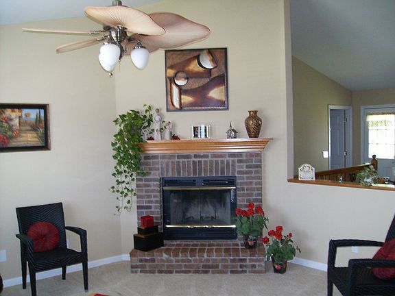 Fireplace in Living Room