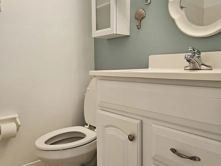 Bath with tub/shower combo