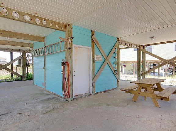 Covered parking and storage