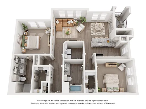 Floor plan B3