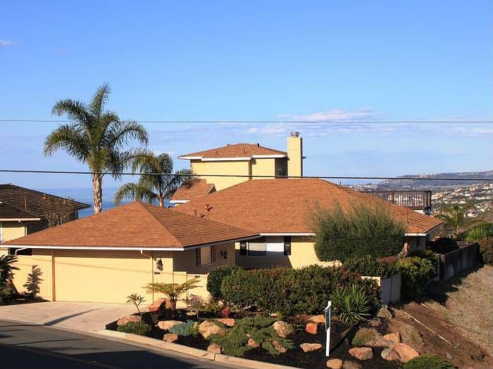 View of large corner lot