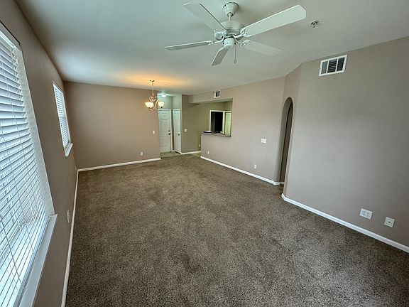 Living space from patio door.