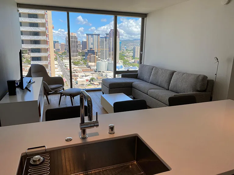 View from the kitchen
