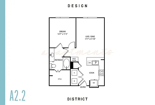Floor plan A22