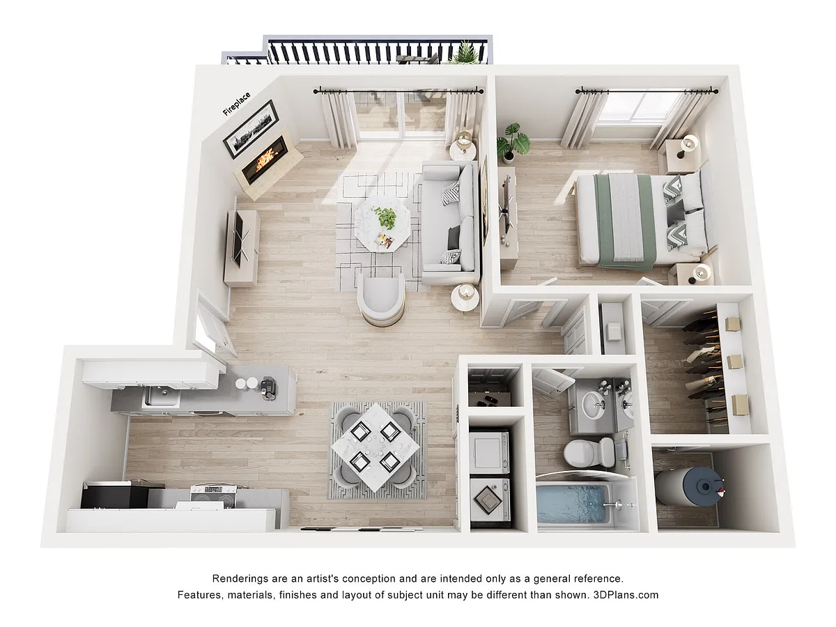 Floor plan Meridian One