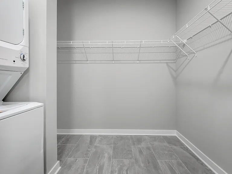 8 on the Park Closet and In-Unit Laundry
