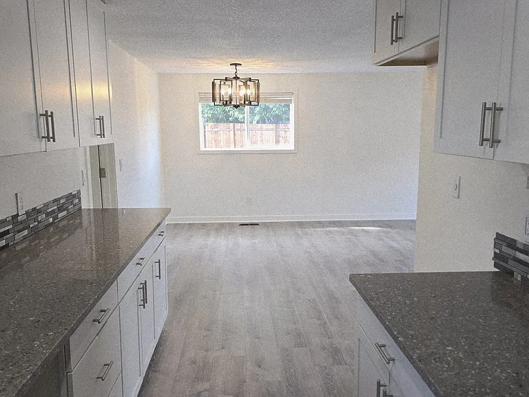 Main kitchen into dining room