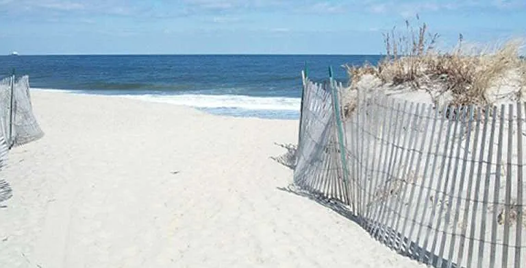 Beach - in front of the house