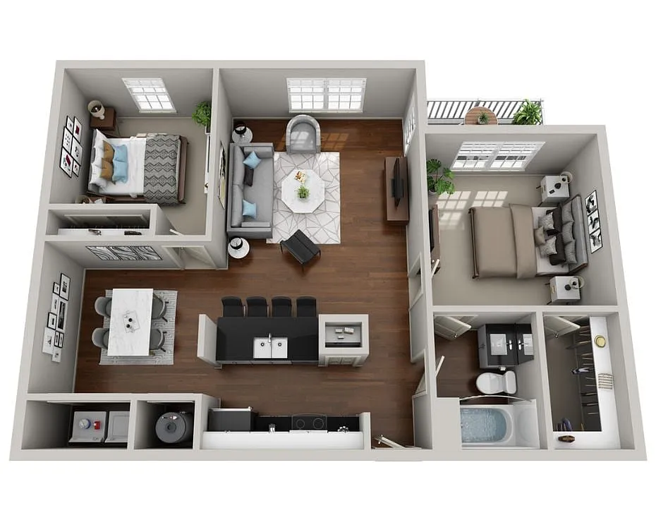 Floor plan B1