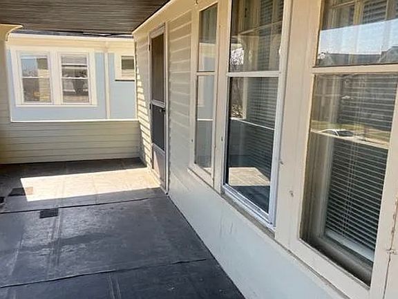 Front porch with plenty of room to relax and enjoy the wonderful weather and nights