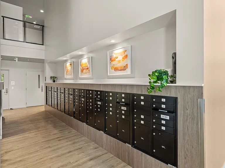 Convenience at your doorstep: Our USPS pick-up hub ensures easy access to your mail, hassle-free. ___