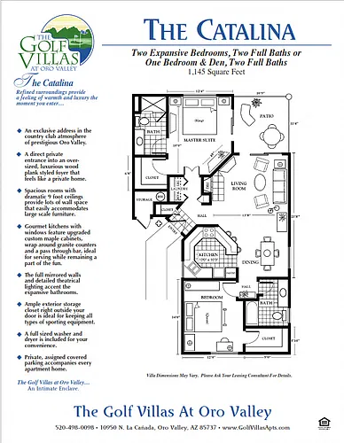 Floor plan Catalina