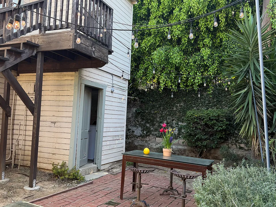 Private yard