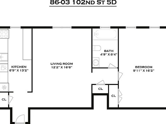 2nd image of 86-03 102nd St APT 5D