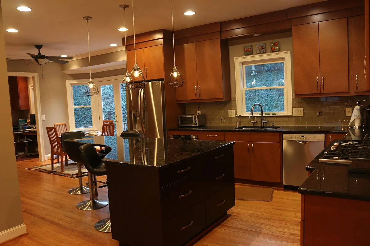 Completely updated open-concept kitchen. - 1139 Ives Ct NE