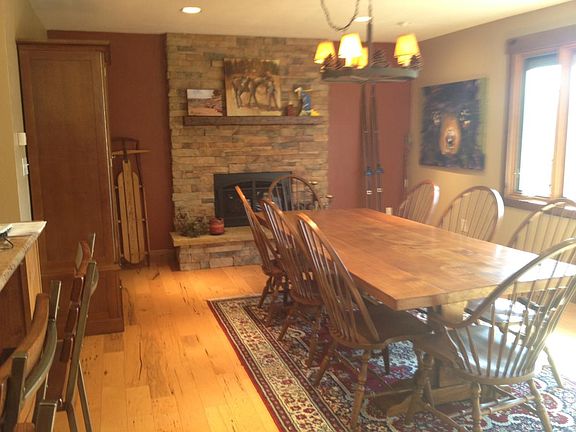 completely remodeled dining room