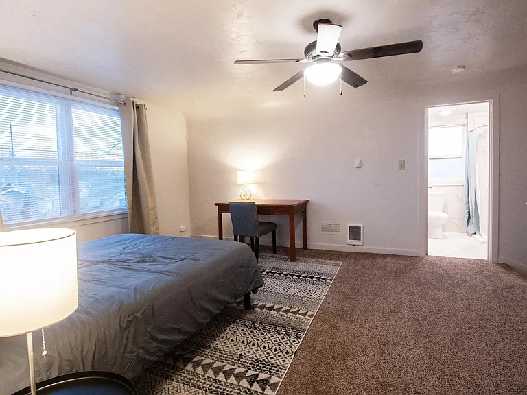 Loft master suite