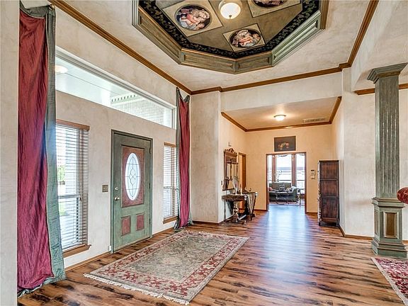 Stunning home in Preston Hills with lovely covered porch & wonderful curb appeal.