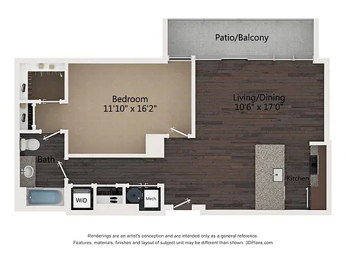 Floor plan B9
