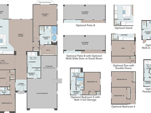 Discover versatile residential architecture in this luxurious 3 - 5 bed home with modern design elem