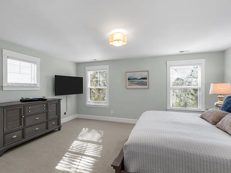 Master bedroom suite