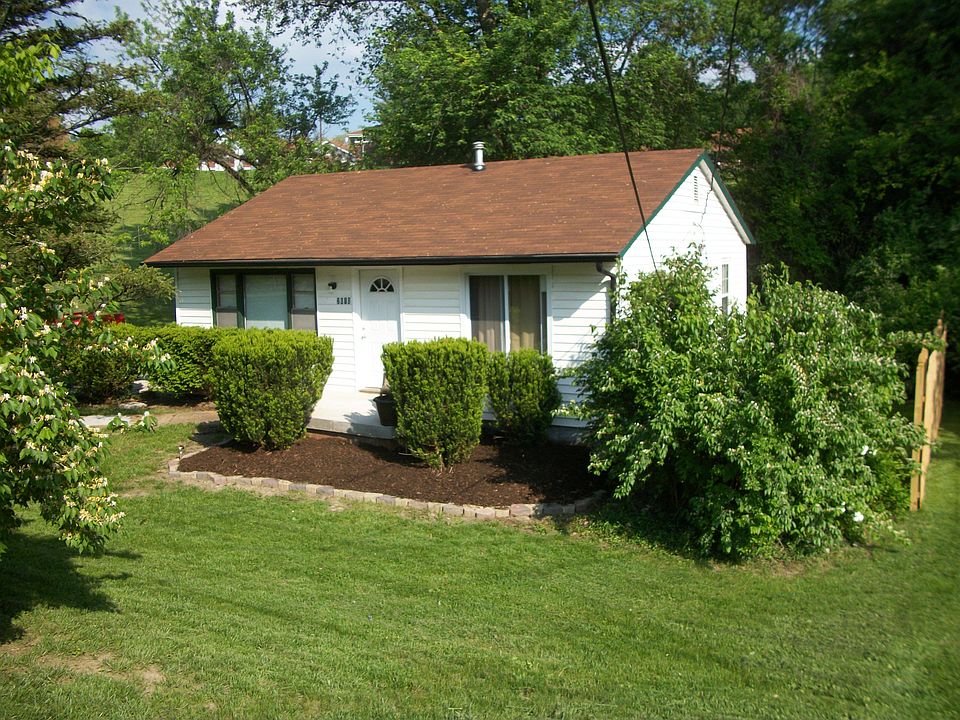 Landscaped front of house