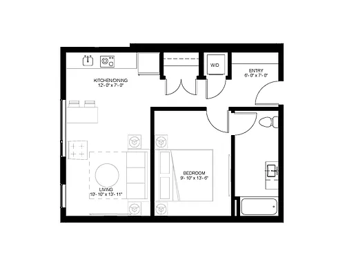 Floor plan T