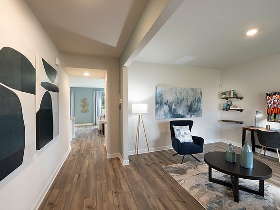 The Brentwood floorplan modeled at Vickery Station.