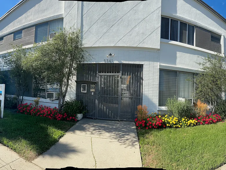 Front of the building
