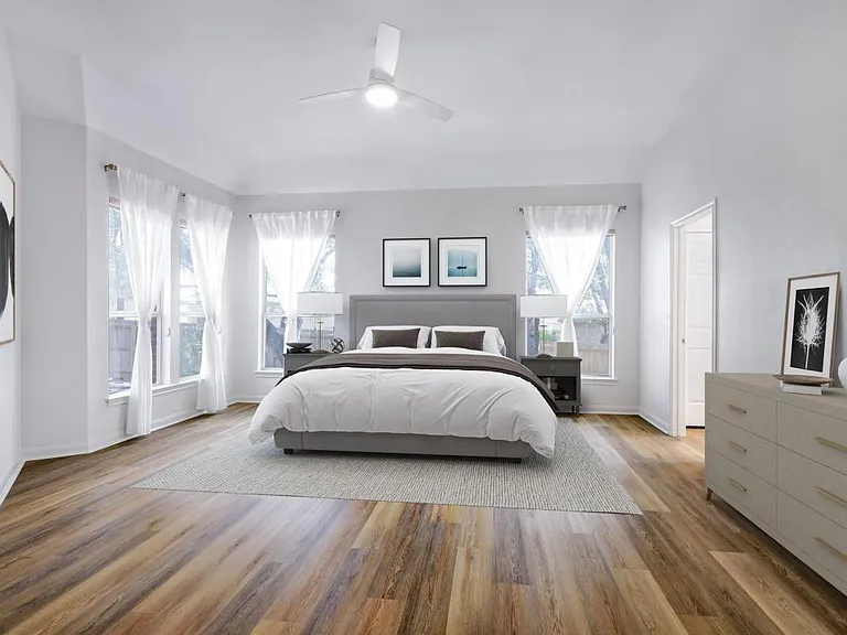 Primary bedroom (virtually staged)