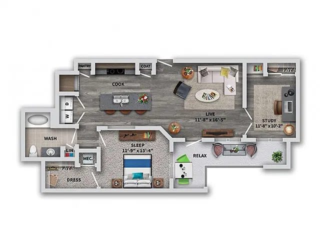 Floor plan B4b