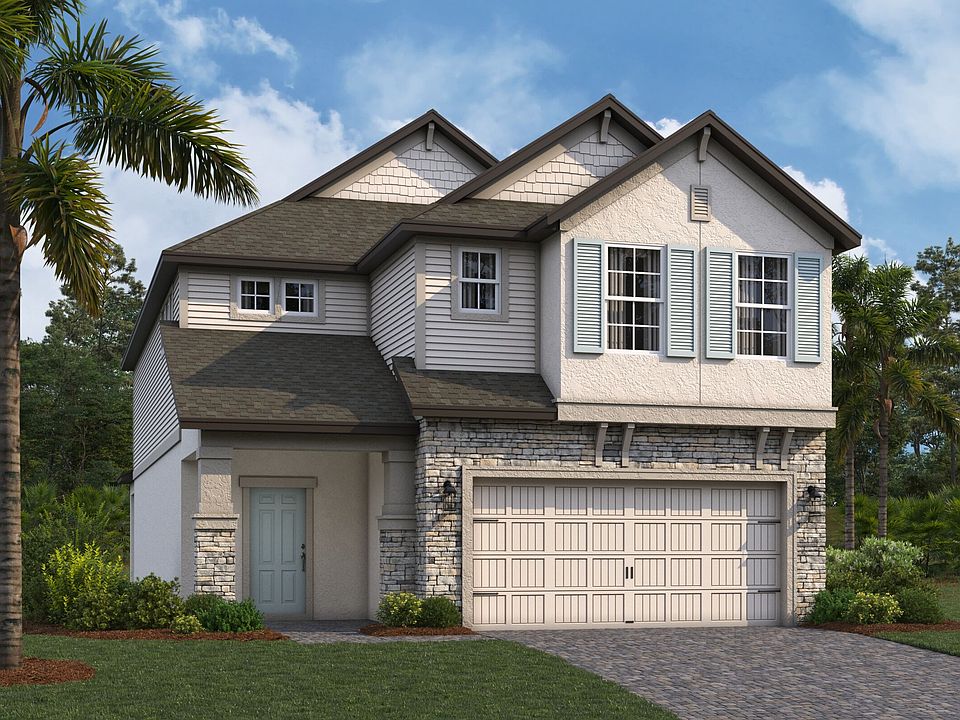 Cypress Elevation E - Siding