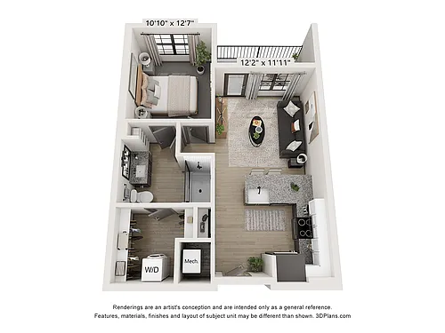 Floor plan A1LL