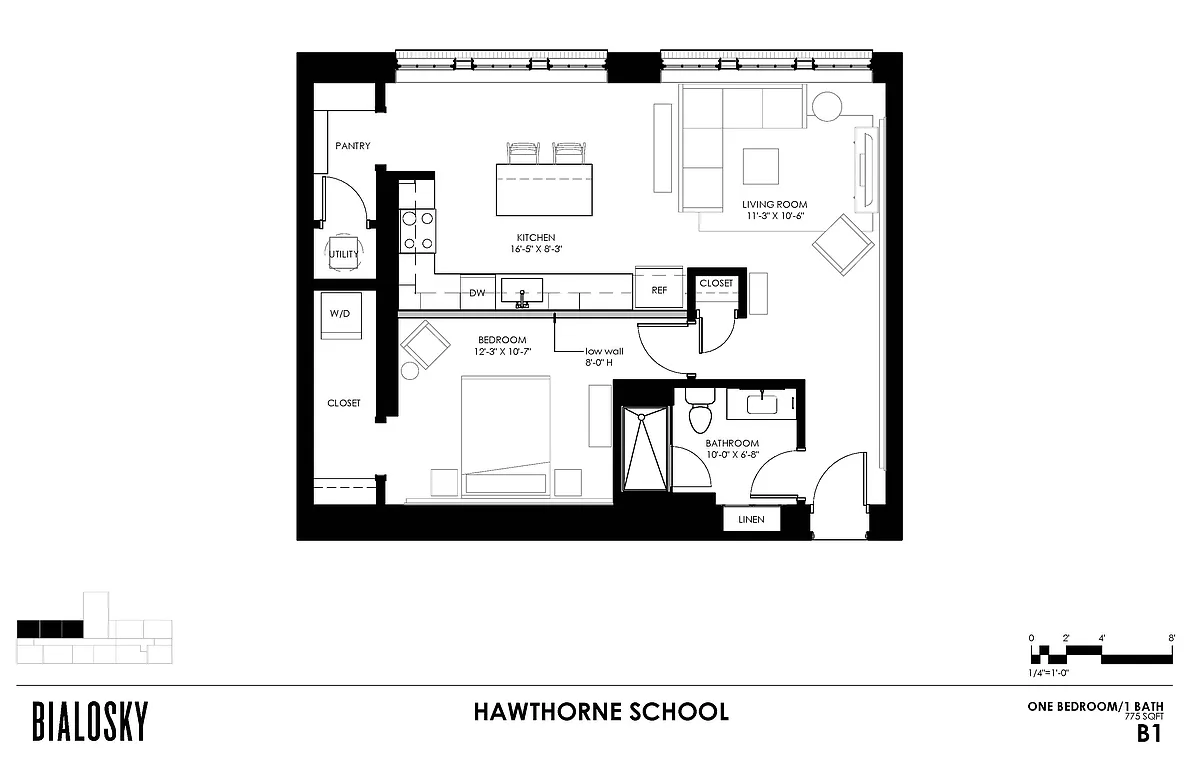 Floor plan B1
