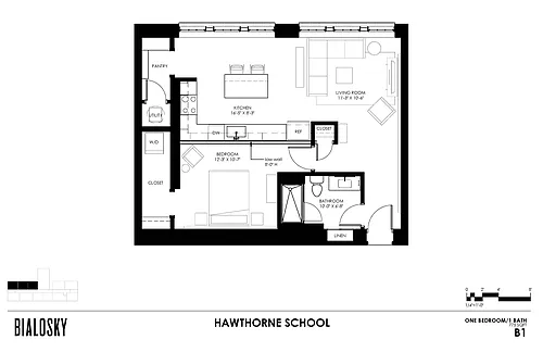 Floor plan B1