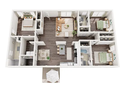 Floor plan The Palmer