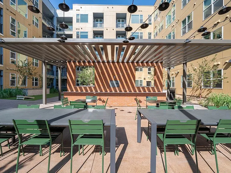 Outdoor courtyard
