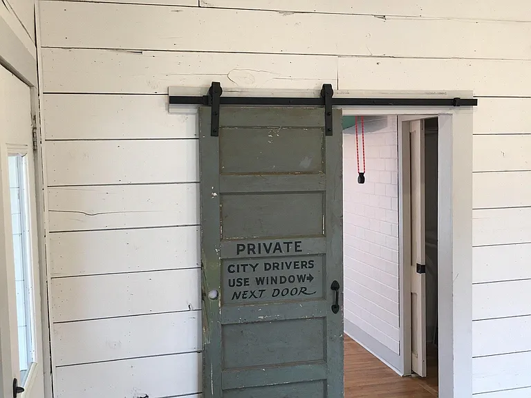Master bedroom door