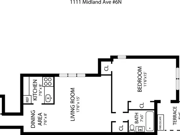 1111 Midland Avenue #6N, Bronxville, NY 10708