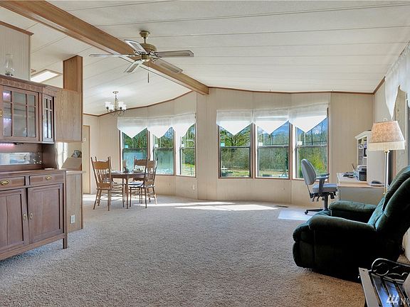 Large and sunny living room.